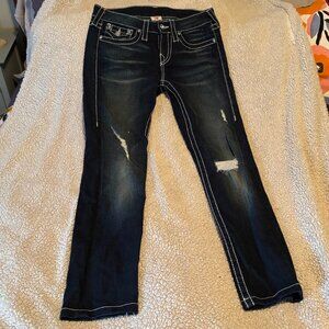 True Religion Disco Julie Big T Skinny Jeans S28